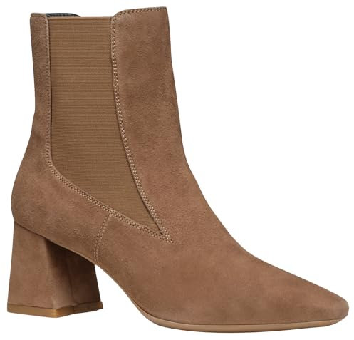 Geox D Giselda C, Stivale alla Caviglia Donna, Fango, 38 EU