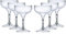 Virtually Glass Lot de 6 verres à cocktail réutilisables en polycarbonate incassable de qualité