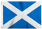 Flagolden Schottland-Flagge, 30,5 x 45,7 cm, für Boot, lebendige Farben, kleine schottische Flaggen mit 2 Messingösen, nautisch