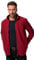 JP 1880 Herren Fleecejacke Sweatshirts, Purpurrot, 4XL