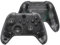 eXtremeRate Case & Buttons für Xbox Core Controller, DIY-Ersatz Front Hülle/Backplate/Tasten/Joysticks Set, Custom Full Gehäuse Skin Cover Zubehör für Xbox Series X/S Controller-Transparent Schwarz