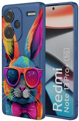 BORYA Silicone Cover per Xiaomi Redmi Note 13 Pro+ Plus 5G, Ultra Sottile Antiurto Morbida Antigraffio Premio TPU Custodia, Elegante Semplice Colore Modello Caso con Fodera Microfibra. P6