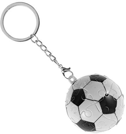 BELLIFFY Fußball Schlüsselanhänger 3d Modellierung Anhänger Hängende Schlüsselanhänger Dekoration Schlüsselring Ornament Für Fan Geschenk