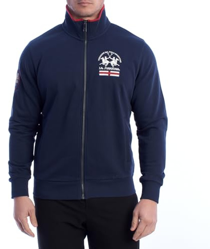 La Martina Sweatshirt mit Reißverschluss YMF602-FP112 Herren