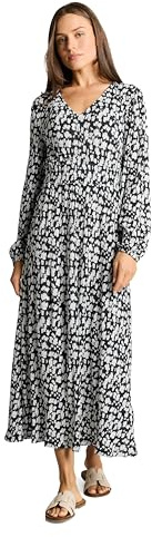 TOM TAILOR Jersey-Kleid in Midi-Länge