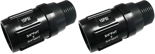 Riegolux 291081 Goteo Reductor Presión 3/4 H-M 1,02 Atm (Paquete de 2)