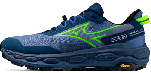 Mizuno Shoe Wave Mujin 11 51 - DAZZLBLUE LightYellow Estate Blue 46