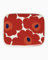 Marimekko - Oiva/Unikko - Teller - 15x12 cm - Steinzeug - Glänzend - Rund - Rot-weiß - Unikko - Jahrestag - Wiederverwendbar - Spülmaschinengeeignet - Mikrowellengeeignet