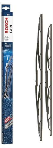 BOSCH Wischerblatt Twin 866 3397001866 vorne | Kompatibel mit: PEUGEOT 607