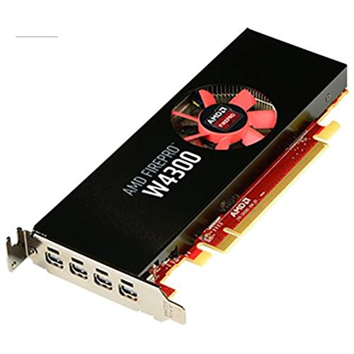 AMD FirePro w4300 4 GB FirePro w4300 4 GB – Grafikkarte (Aktiv, FH/HL, Windows 10 Education, Windows 10 Education, Windows 10 Enterprise, Windows 10 Enterprise x64, Wi, FirePro w4300, GDDR5)