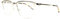 Marc Jacobs Brillengestelle MARC 146 Rechteckig Brillengestelle 52, Gold