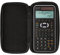 CalcCase Original Schutztasche Schutzhülle für Taschenrechner Sharp EL-W506 X SL - robuste + schmutzabweisende Oberfläche, edle Schützhülle mit Reißverschluss