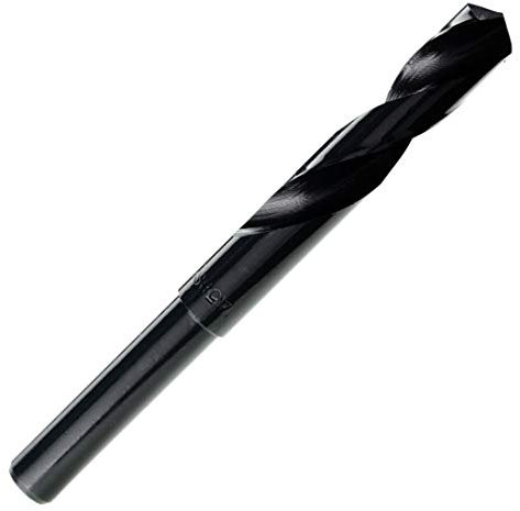 14mm Foret HSS Forgeron, HSS à Queue Réduite Foret Steel Twist à Grande Vitesse Pour Aluminium, Acier, Bois, Plastique, Métaux non Ferreux. Forets Metaux