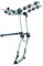 Mont Blanc Porte-Vélo Rear Trail Hatch H pour 3 Vélos