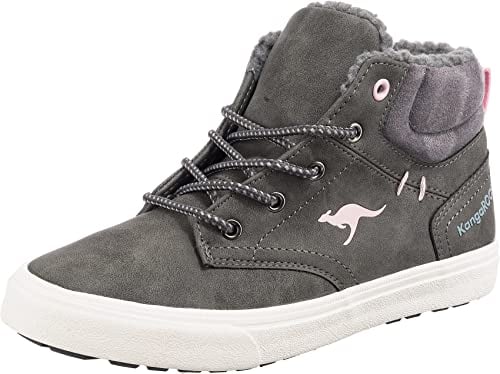 KangaROOS Damen Kavu X Sneaker, Steel Grey Dusty Rose, 36 EU
