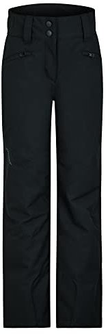 Ziener Mädchen Alin Ski-Hose, Schnee-Hose | wasserdicht, Winddicht, warm, Black, 128
