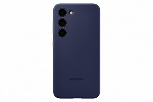 Samsung Silicone Cover custodia morbida colorata per Galaxy S23, Navy
