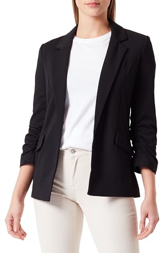 ONLY Onlcarolina Diana 3/4 Blazer CC TLR RP, Schwarz, 44 Donna