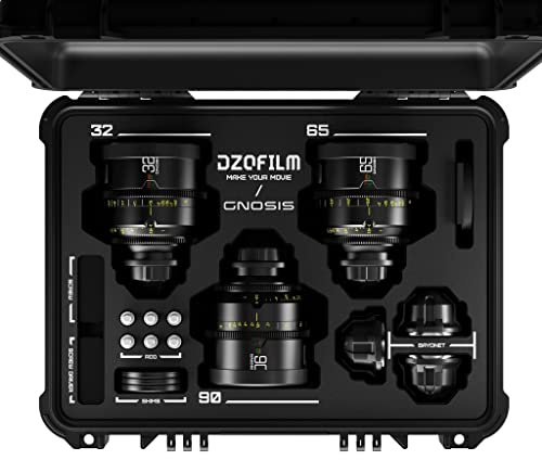 DZOFILM Cine Lens Gnosis 3-Lens Kit Metric