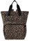 ISAOA Wickeltasche mit Leopardenmuster, Gepardenmuster, für Damen und Herren, großer Laptop-Rucksack, Reiserucksack, Tagesrucksack, Lunchtasche mit isolierten Taschen, Kinderwagengurten, wasserdicht,