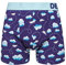 Dedoles Boxershorts Herren & Jungen Unterwäsche Trunks Baumwolle lustige Designs Dinosaurier Hamster Spiele Maulwurf Geschenk, Farbe Blau, Motiv Papierflugzeuge und Wolken Unterhose, Gr. S