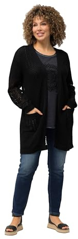Ulla Popken Damen Strickjacke
