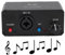 Yunir Microphone Preamp, 48V High Gain Phantom Power Mic Booster, Low Noise, Rechargeable, for Dynamic and Condenser Microphones Booster, for Recording, Podcasting and Live Streaming