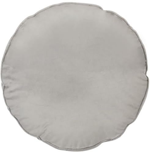 Riviera Maison Zierkissen Ethel Farbe Light Grey Größe 40x40