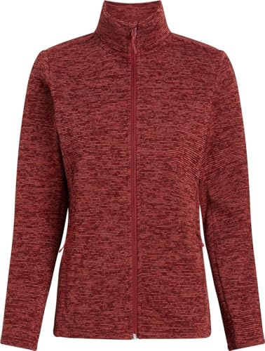 Mc Kinley Sammy Damen Jacke, Melange/Red Dark, 40