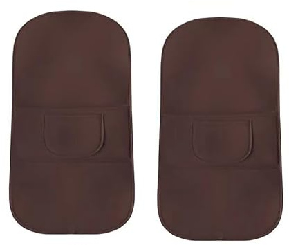 OTTSAN Auto Rückenlehnenschutz für Mercedes-Benz G-Class, Sitzschoner Auto Rückenlehne für Die Rückseite der Vordersitze Rücksitz Organizer Leder Wasserdicht Kick Pad Auto ZubehöR,B-2PCS