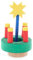 Rudolphs Schatzkiste Zündholzschachtel Adventskranz BxHxT 5,5x3,5x1,5cm NEU Weihnachtskranz Miniatur Holzfigur Sammelfigur