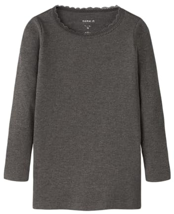 NAME IT Girl Oberteil mit Langen Ärmeln Basic | Long Sleeved Top