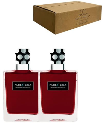 Licor de Frambuesa - Celebra los momentos especiales con el licor perfecto Pack 2-50cl