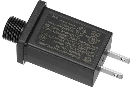 PATIKIL 12V 12W Alimentation LED, Transformateur Basse Tension DC IP44 Adaptateur De Remplacement Pour Ruban lumineux, Projecteur Lumineux, Guirlandes Féeriques, Noir