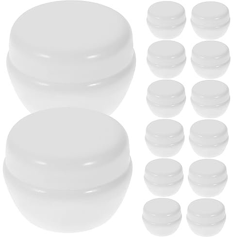 DECORNIJIA 15stücke Cremebehälter Pilzförmige Refill-fläschchen Für Lotionen Für Reisen Kosmetika Und Proben Auslaufsichere Verpackung