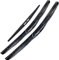 Juego de escobillas limpiaparabrisas para Mitsubishi ASX 2010-2019 Parabrisas De Coche Escobillas Limpiaparabrisas Cepillo de Lluvia