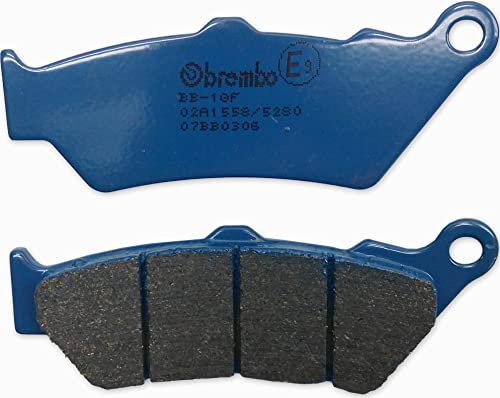 BREMBO Bremsbeläge BREMBO road carbon ceramic - 07BB0306 | Brembo Bremsbelagsatz Typ CC, Code 07BB03, Vorder-/Rückseite, 1 Paar (2 Stück), Maße 108,5 × 40,1 × 7,6 mm, KBA-Nummer