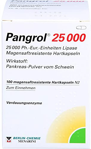 PANGROL 25.000 Hartkps.m.magensaftr.überz.Pell. 100 St