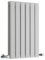 Milano Alpha - White Horizontal Double Flat Panel Radiator - 635mm x 420mm