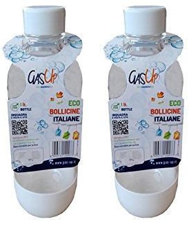 Gas-Up 2 Bottiglie da 1 lt. per gasatore