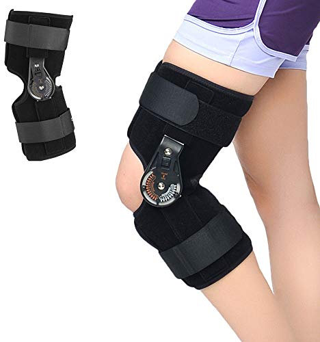 1 rodillera estabilizadora para cinturón, correa ortopédica, férula de compresión, protector de mangas, ajustable, ortopédico médico, S, M, L