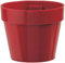 Pot Magnétique MAGNETIKA Rond Rouge 7CM Jardin Extérieur Plantes Fleurs