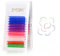 EMEDA Extension Ciglia Colorate D Curl .07 Spessore Blu Viola Rosa Bianco Rosso Verde Mix Color 13mm Pop Hot Colorate Extra Classic Singole Extension Ciglia Individuali (mix color 13mm 0.07 D curl)