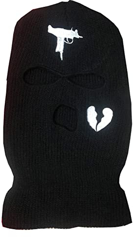 YAMEE Sturmhaube Herren Damen,Balaclava - 3-Loch Sturmmaske,Vollmaske Skimütze Wintermütze Strickmaske Vollgesichtsabdeckung für Outdoor Radfahren Skifahren