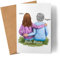 Kiddle-Design Mama Karte Personalisiert Mutter & Tochter Geschenke für Mama Muttertagsgeschenk Muttertag Geburtstag Geburtstagskarte Grußkarte