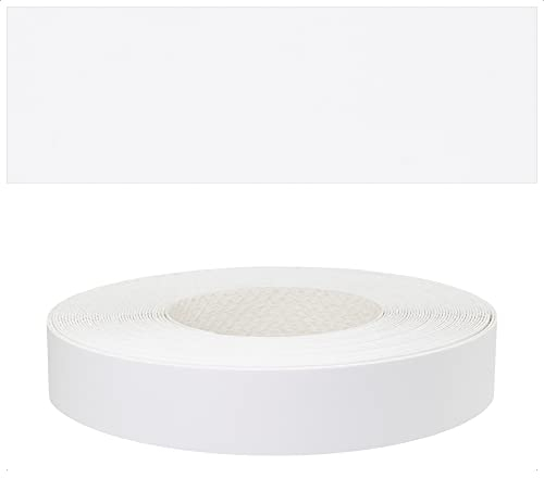 Mprofi MT® Kantenumleimer Weiss | 22 mm x 10 m | Melamin Kantenband | Bügelkantenumleimer für Regale und Möbelplatten | Kantenumleimer mit Schmelzkleber – 099/22/10