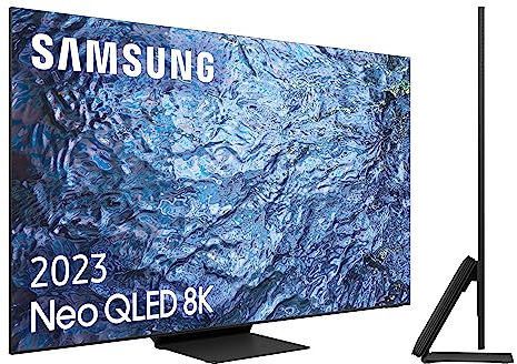 SAMSUNG TV Neo QLED 8K 2023 65QN900C Smart TV de 65 Con Quantum Matrix Technology Pro, Procesador Neural Con IA, Neo Quantum HDR 8K+, 90W Con Dolby Atmos® y Motion Xcelerator Turbo Pro