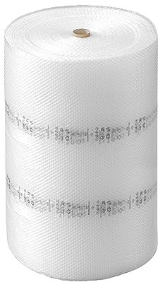 IMBALLAGGI 2000 - Pluriball Imballaggio 1Pz, 0,75x100mt 55gr/mq, Ideale per Spedizione Trasloco e Trasporto, Plastica con Bolle Valida, per Protezione Oggetti (0,75x100mt)