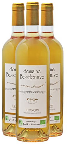 Jurançon Moelleux Encore et encore - Blanc 2020 - Domaine Bordenave - Vin Blanc du Sud-Ouest (3x75cl) BIO Moelleux