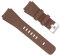 QUARKZMAN Cinturino in Gomma da 22mm di Larghezza, Design, Sostituzione del Cinturino in Silicone per Gear S2 S3 S4 E Gt/Smart Watch, Marrone